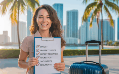 Checklist para tu primer viaje de compra de propiedad en Florida