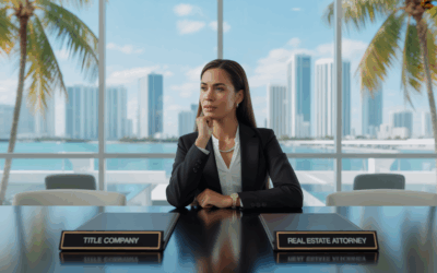 Title Company vs Abogado Inmobiliario en Florida
